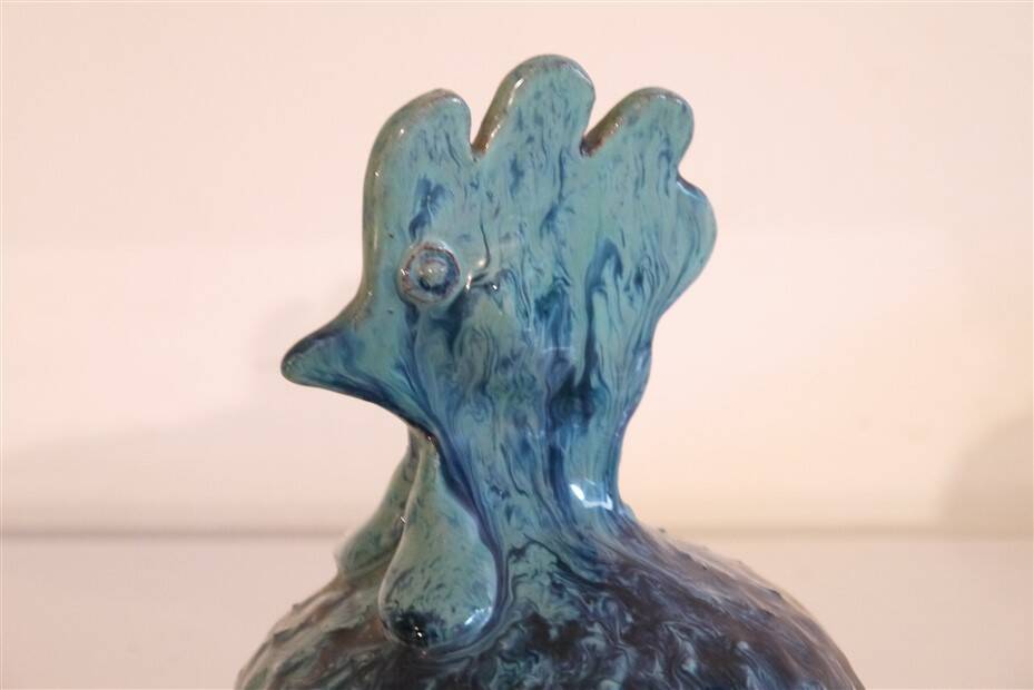 Danish pottery zoomorphic shape 1960