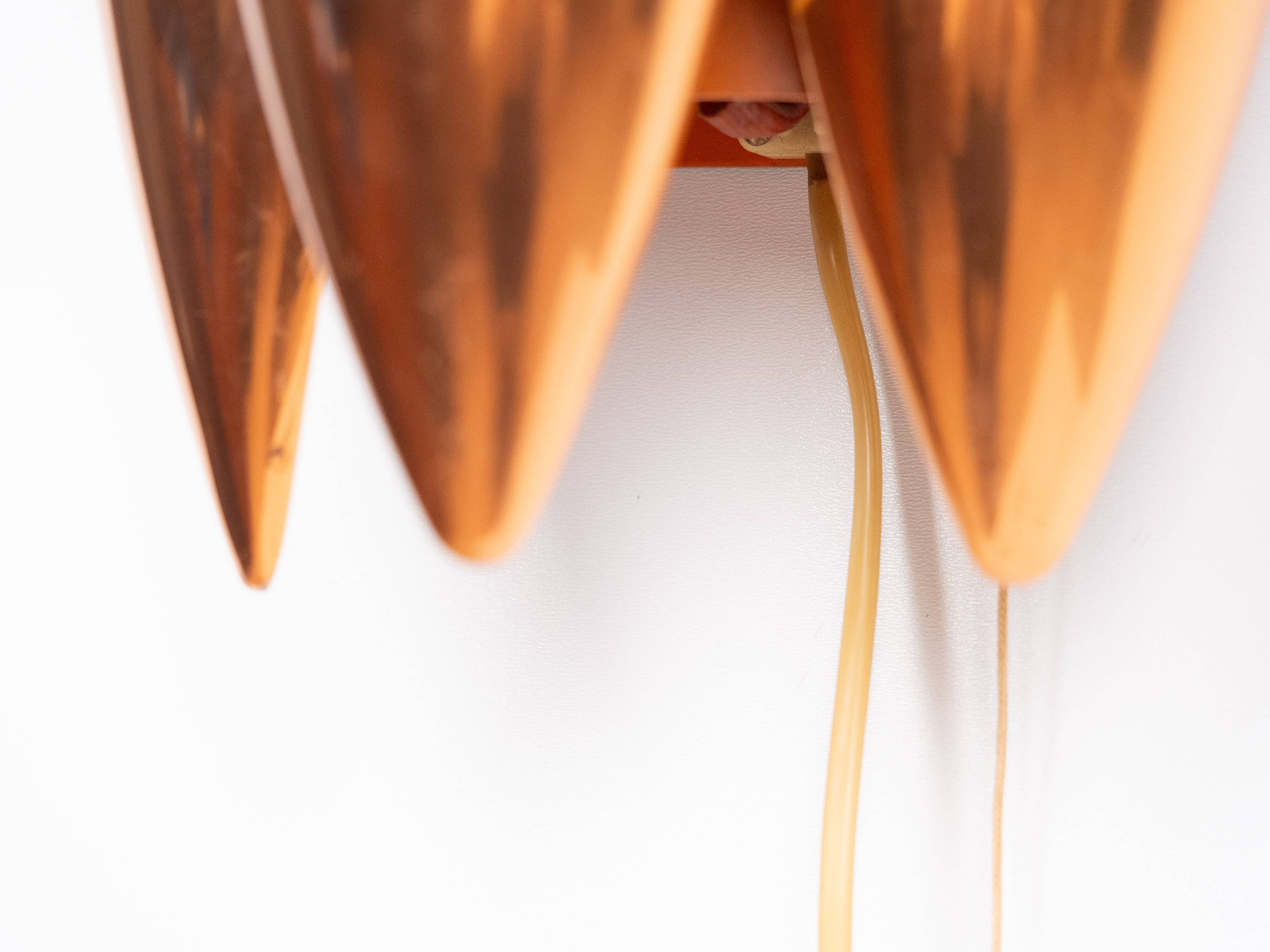 Pair of 2 Danish vintage wall lamps Kastor by Jo Hammerborg, Fog og Morup