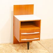 Paire de tables de chevet entièrement rénovées par Mojmír Požár, années 1960, Tchécoslovaquie