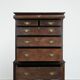 Unique commode anglaise antique du début du XVIIIe siècle