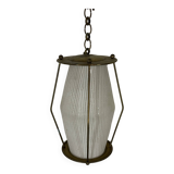 Vintage brass pendant light