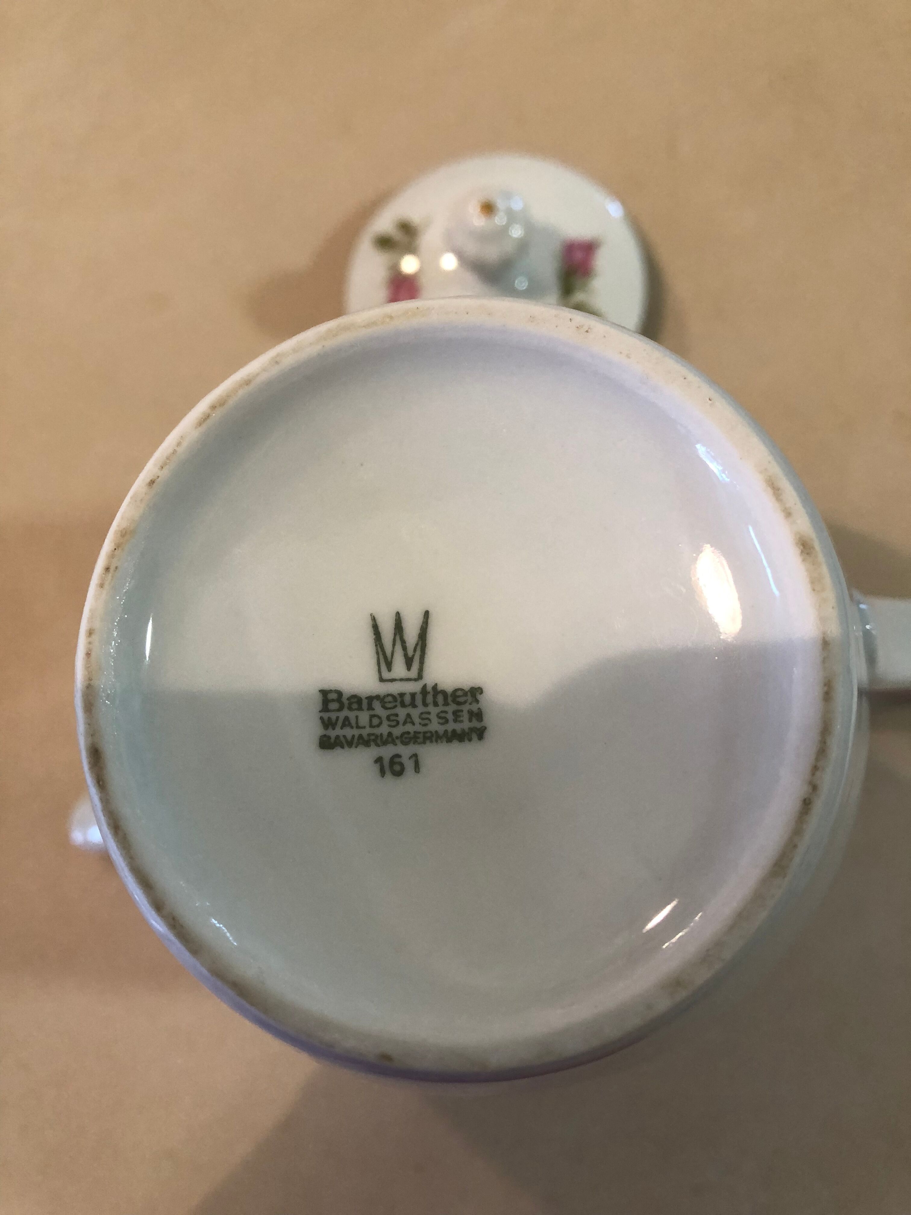Bareuther porcelain teapot