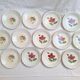 Deep plates / flower salad plates Sarreguemines