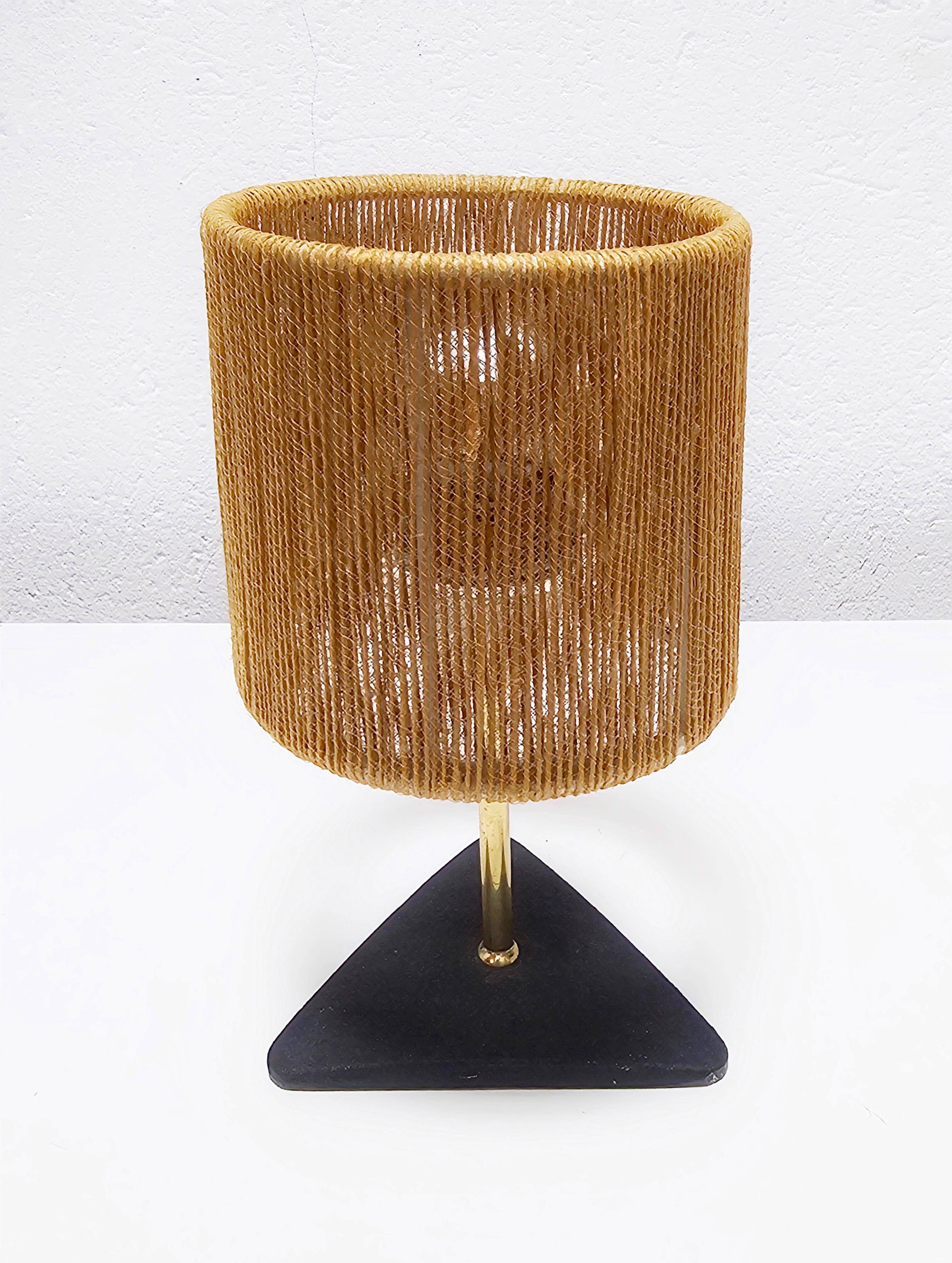 Paire de lampes de table Mid Century Modern Carl Aubock 1940s