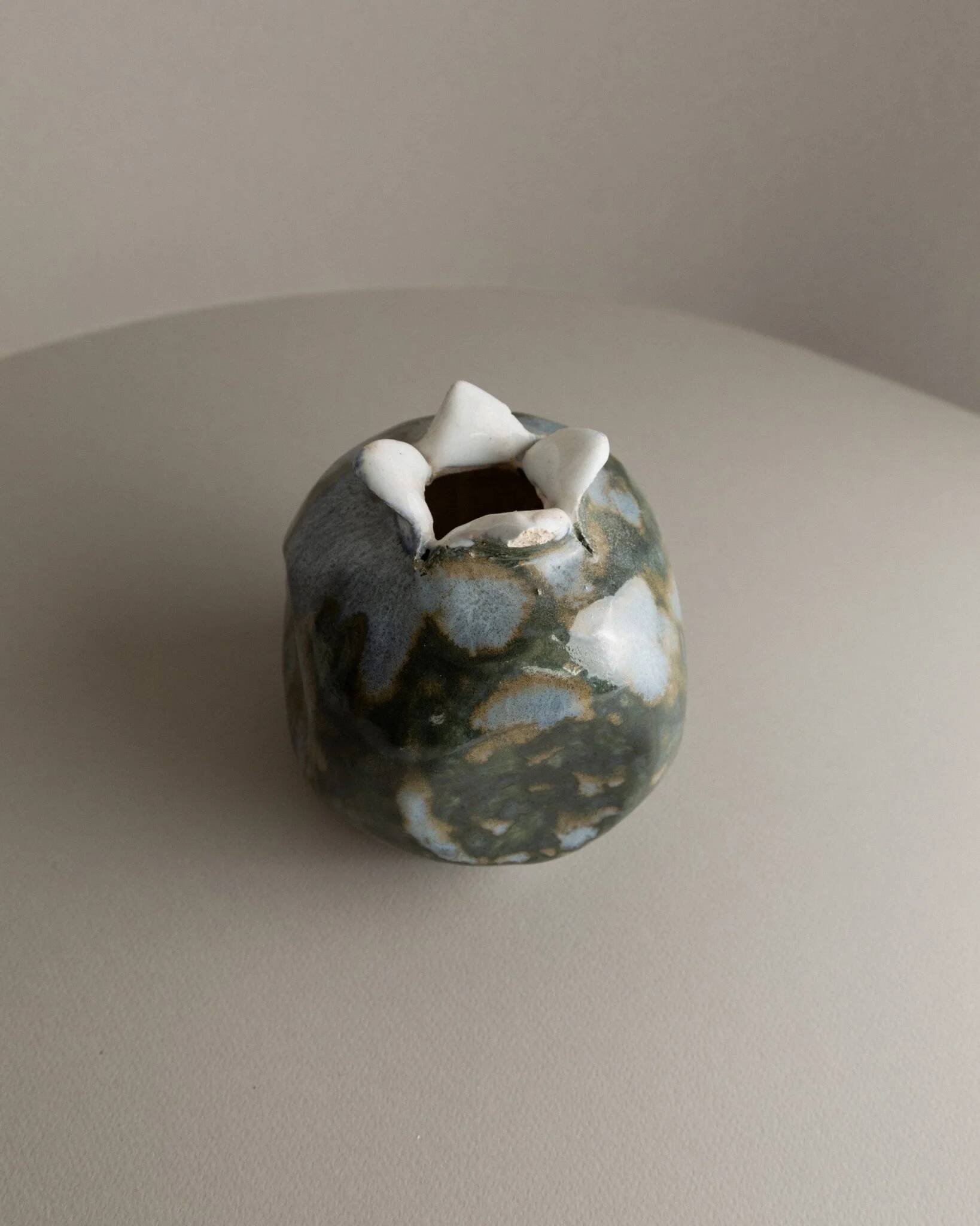 Ceramic vase - Handmade in Italy - Studio pottery - 1970s