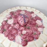 Barbotine serving dish