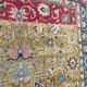 Tapis ancien persan iranien Tabriz fait main 284x360cm
