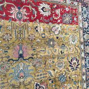 Persian old rug Persian Tabriz handmade 284x360cm