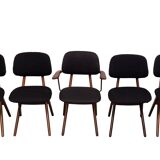 Louis van Teeffelen scissors dinner chairs , wébé, Dutch design