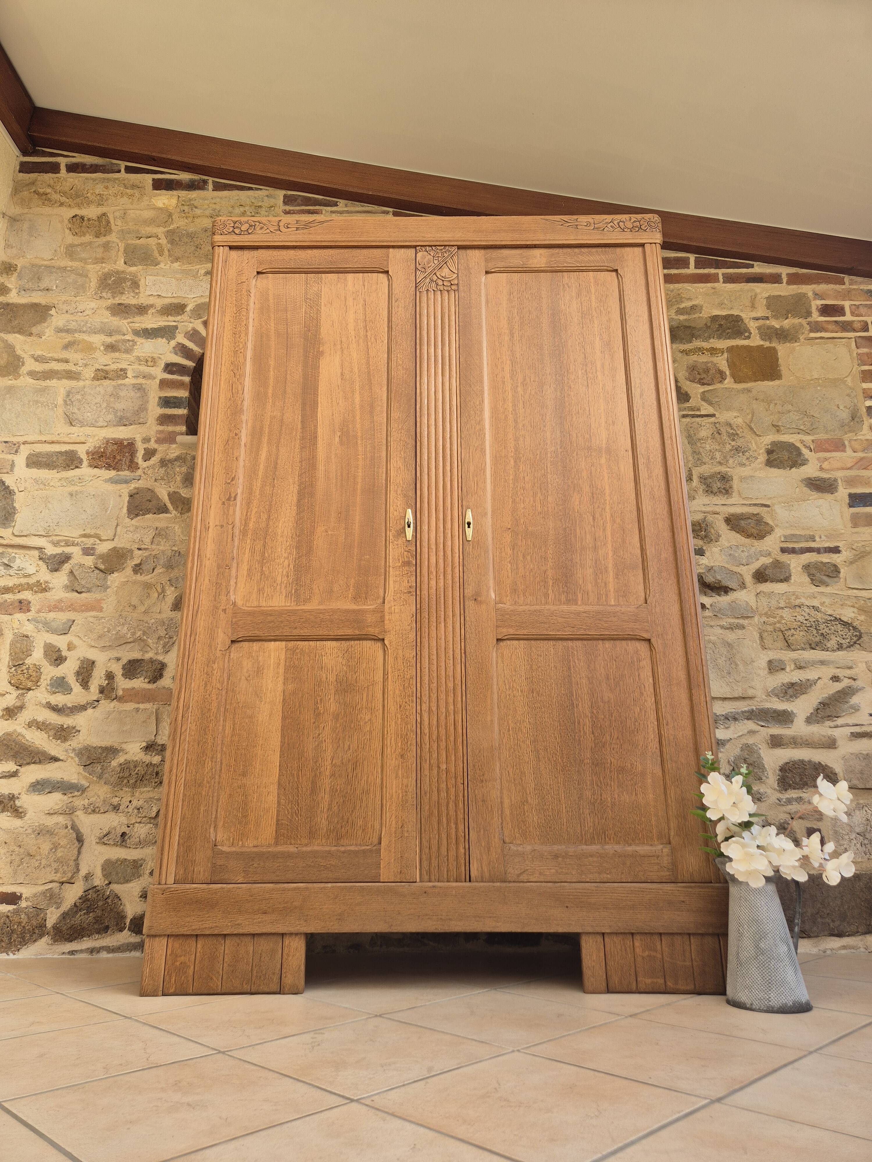 Parisian Art Deco wardrobe