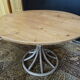Table ronde piétement tulipe