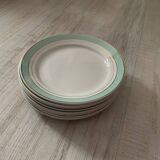 8 Luneville soup plates