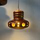 Suspension ceramic chandelier cascade