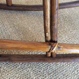 Rattan rocking horse
