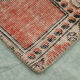 5x8 Neutral Red Beige Oushak Patchwork Rug 245x168Cm