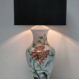 vintage peony decor lamp base