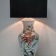 vintage peony decor lamp base