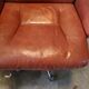 Scandinavian leather office ARMchair