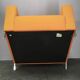 Enrico Franzolini Steel 2000 Orange Armchair for Moroso, Italy