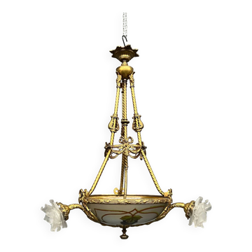 Louis XVI style chandelier.