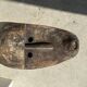 Large Timor mask in patinated wood H:50cm (1)