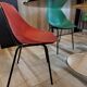 Suite of 5+1 shell chairs Pierre Guariche 1960