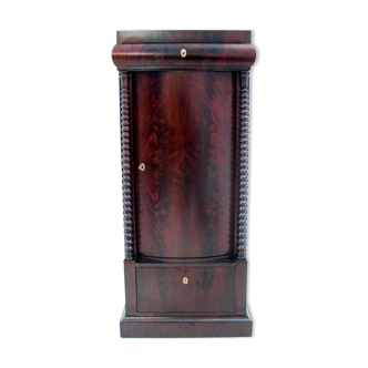 Mahogany cabinet, Northern Europe, circa 1870.