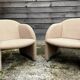 BEN ARMCHAIR BY PIERRE PAULIN ARTIFORT WITH LVMH FABRIC