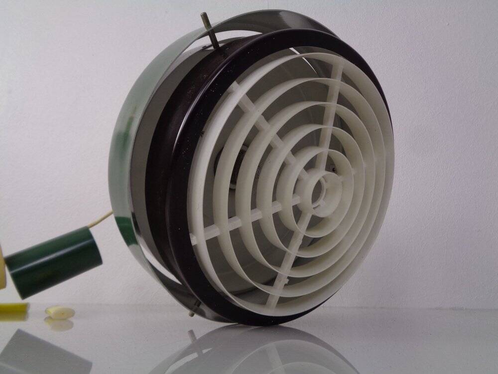 Pendant lamp by Jo Hammerborg for Fog & Mørup, Denmark, 1960s.