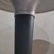 Chrome gold mushroom lamp (known as liner) 1975 to 85., h41 x l31 good condition