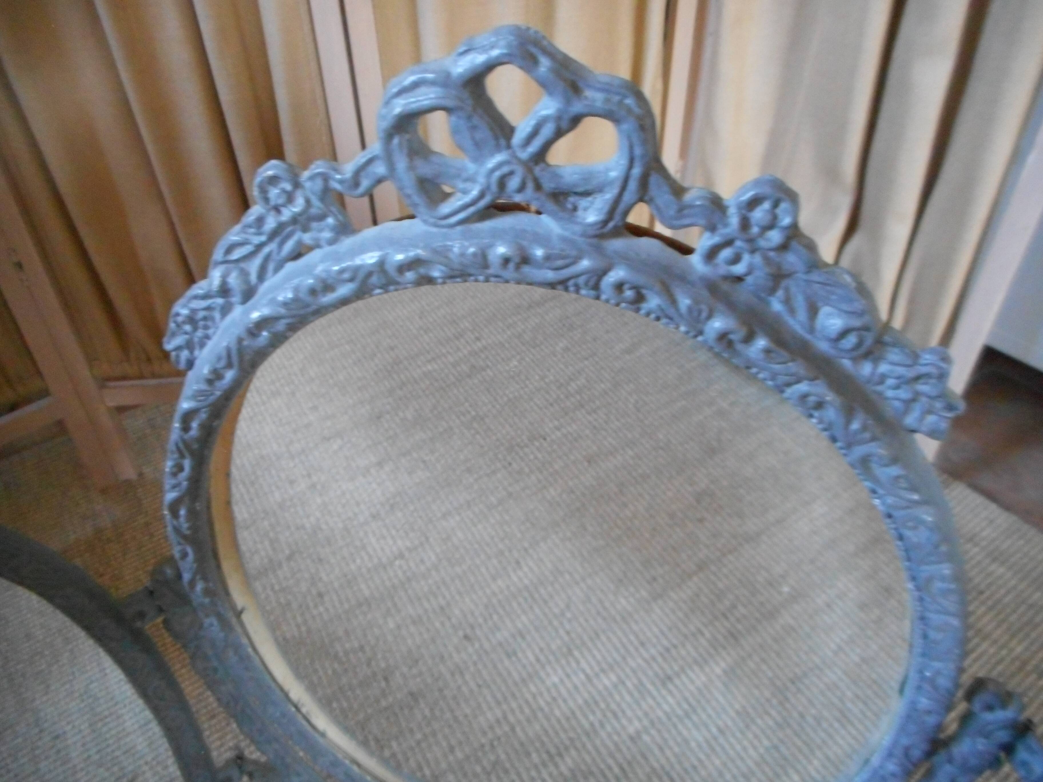 triptych psyche mirror to place on table or dressing table