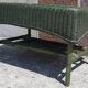 Salon de jardin complet en rotin. (Sofa, fauteuils x 2, table basse)