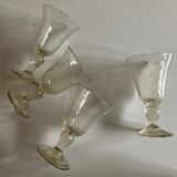 Set of 4 glasses of Biot 14cm