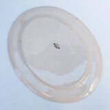 Large oval iron earthenware dish Alton English earthenware