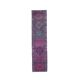 Vintage Purple Pink Natural Turkish Hand-Knotted Runner 82x355