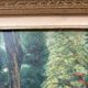 Oil painting, woods, signed Bertin 1932, framed