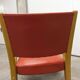 Fauteuil Bow wood de Hugues Steiner 1960 rouge