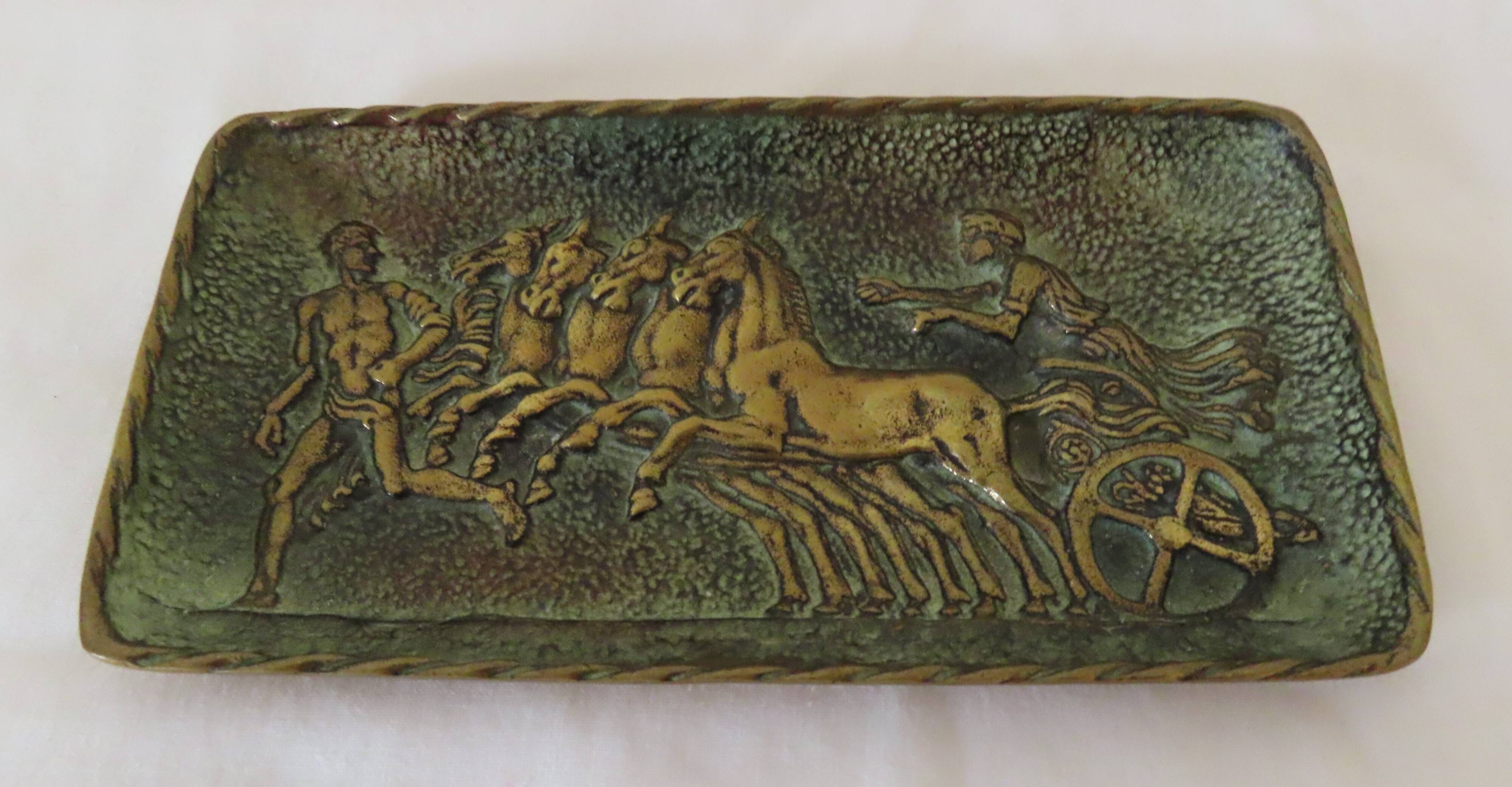 Vide-poche, bronze, Max Le Verrier