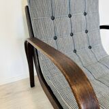 Vintage Lounge Armchair by Kropacek&Kozelka for Interior Prague, 1960’s