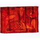Scandinavian 20th century modern rug by Ege Rya. 138 X 95 cm (54 X 37 in).
