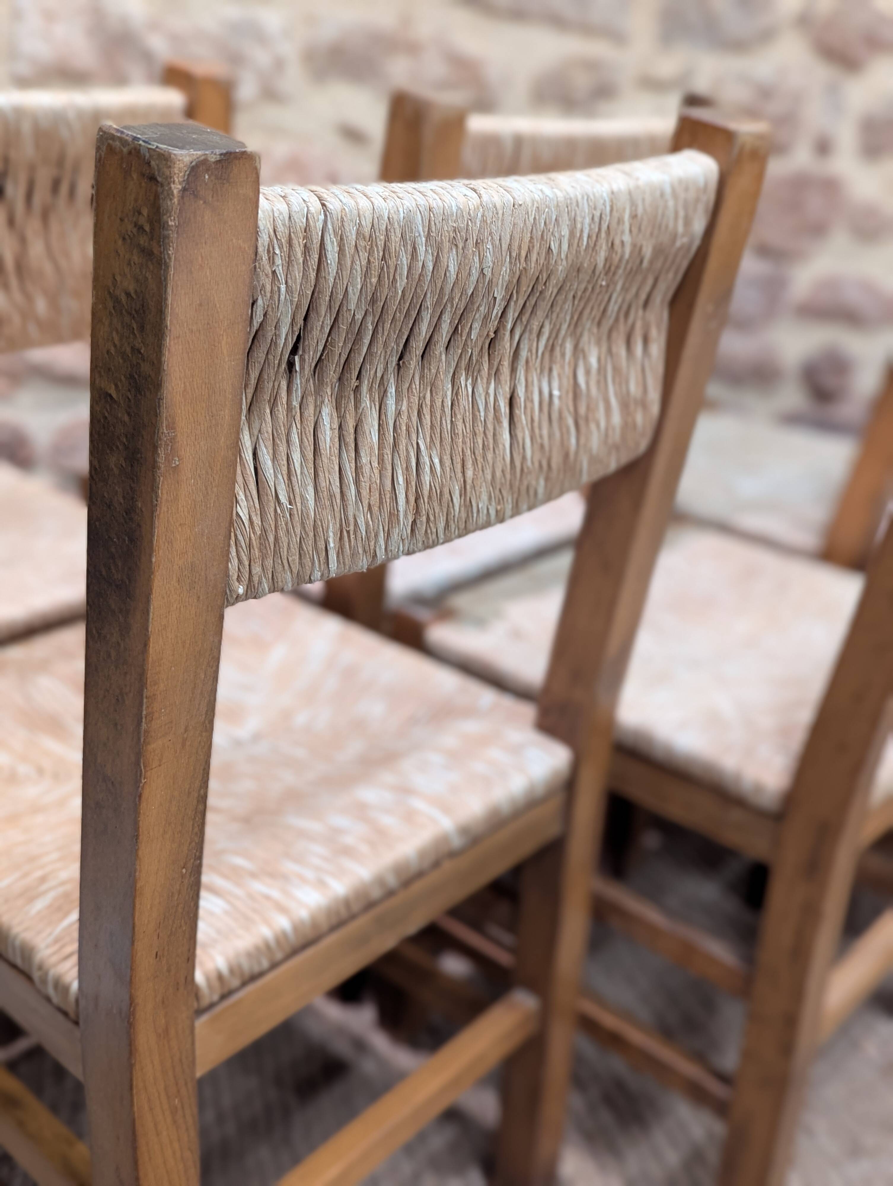 Chaises brutaliste