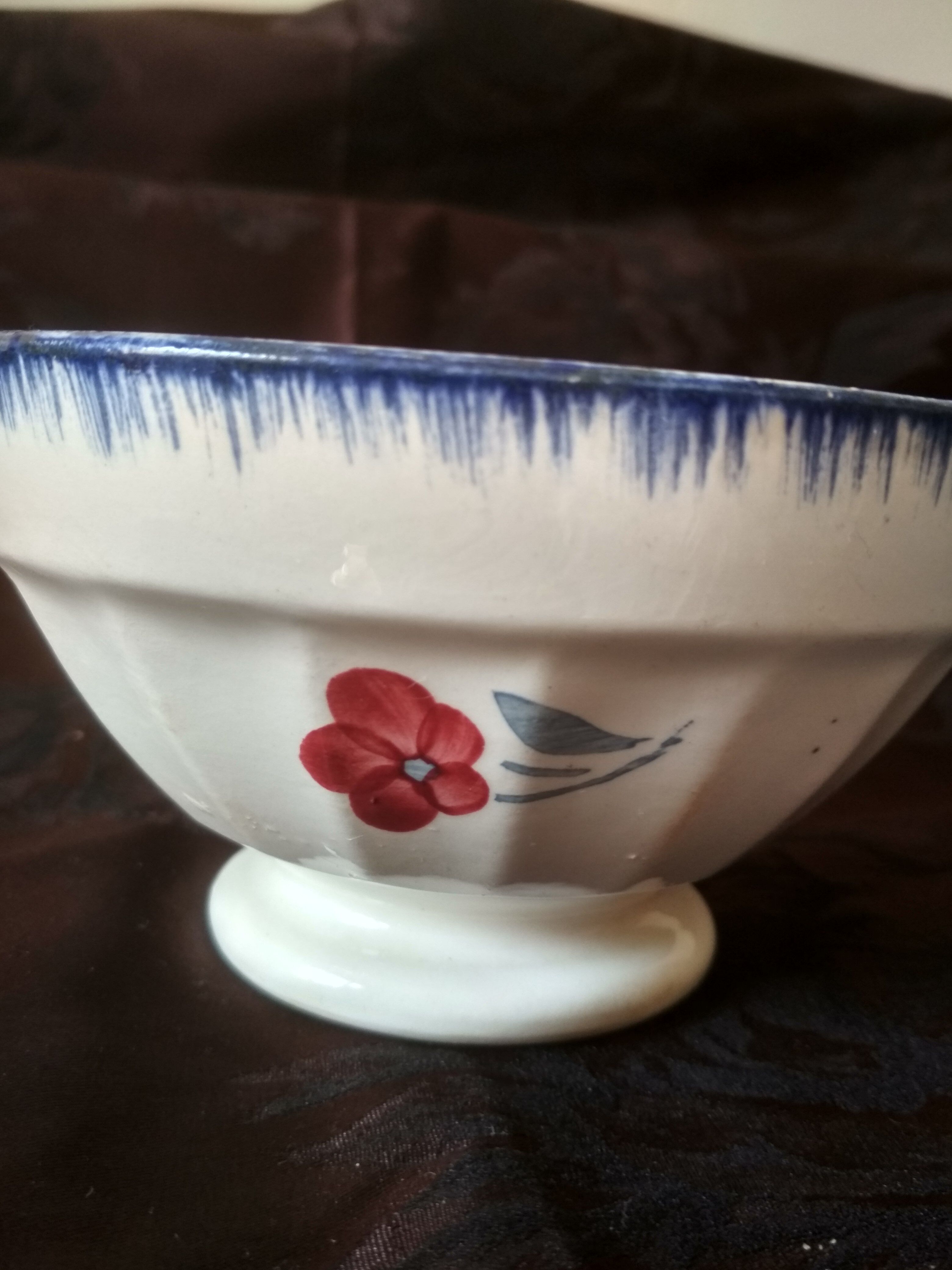 Old bowl, Digoin ceramic