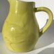 Yellow pitcher bird earthenware Vercor light relief