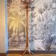 Baumann parrot coat rack in bent wood