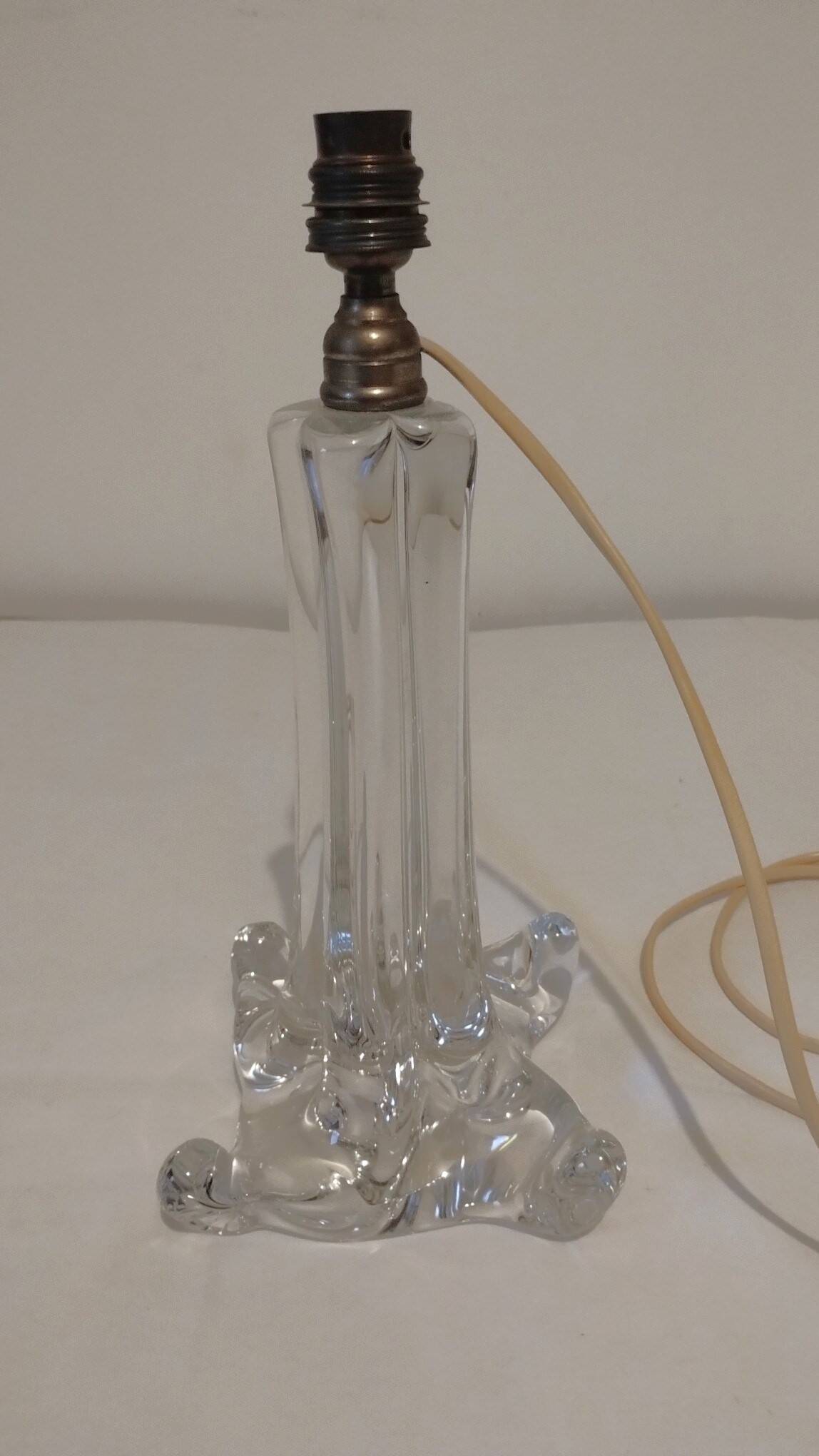 Baccarat crystal lamp