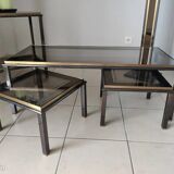 Nesting living room table set