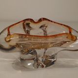 Cendrier vintage en verre