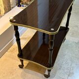 Vintage rolling trolley Golden Border
