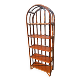 Shelves, rattan bookshelf