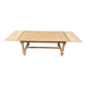 Table à manger de ferme extensible rénovée en bois 260cm